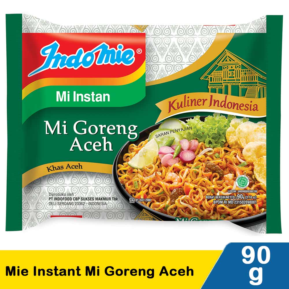 Mi Instan Indomie Goreng Mi Aceh