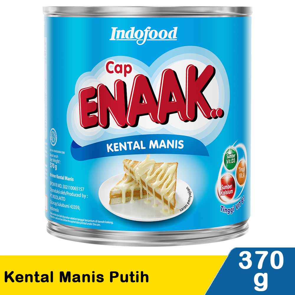 Krimer Kental Manis Cap Enaak Plain 370g