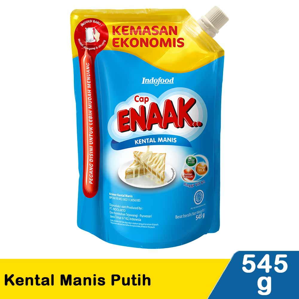 Susu kental Manis Indomilk Plain 545G